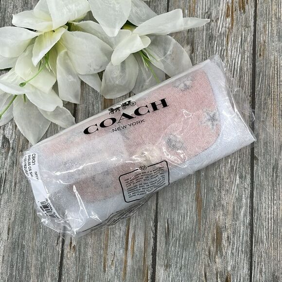 Coach Sunglass Case With Shell Print Vacation Beach - Picture 8 of 8